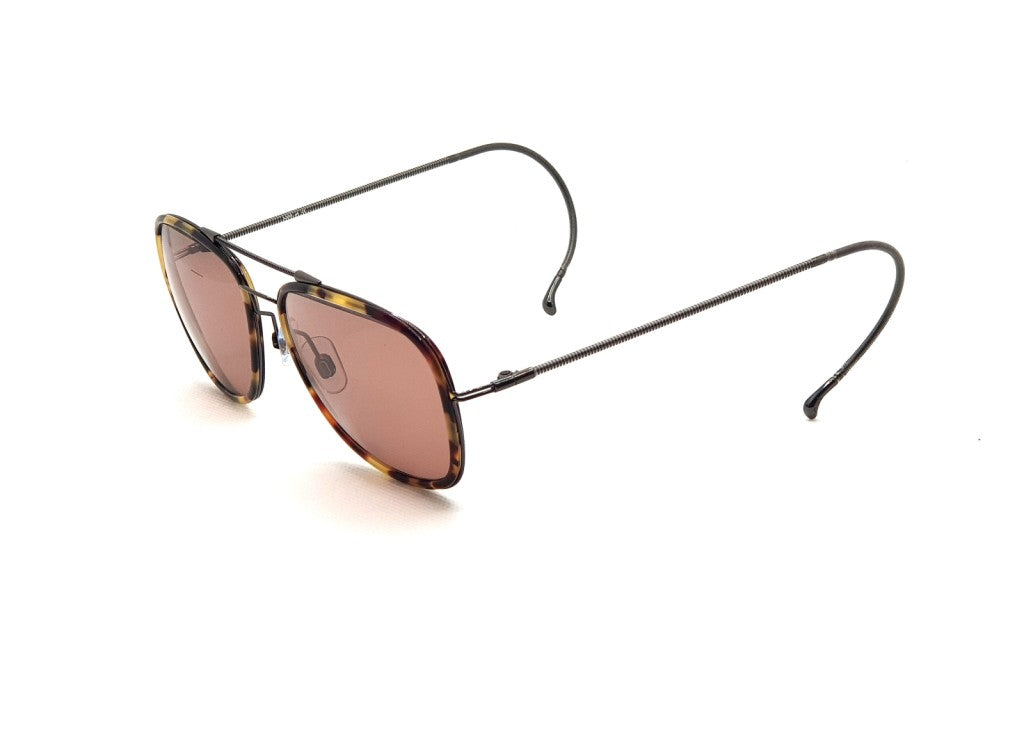 WEB WE0068 S (55J) rechteckige Herren-Sonnenbrille in Havanna