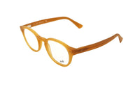 WEB WE5163-V (040) montatura da vista unisex, a goccia color marrone chiaro