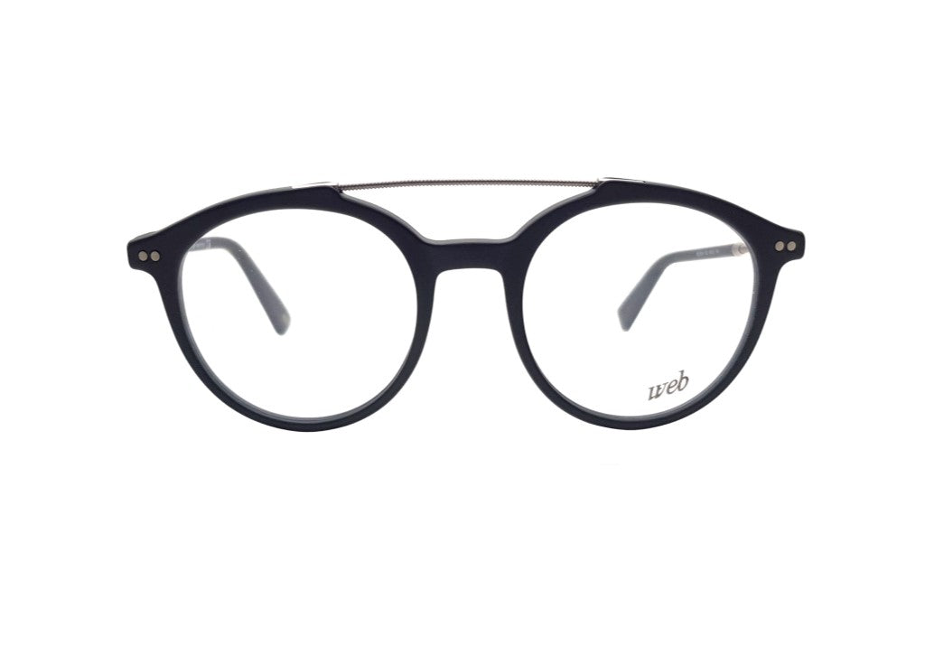 WEB WE5204-V (002) montatura da vista unisex, a goccia color nero