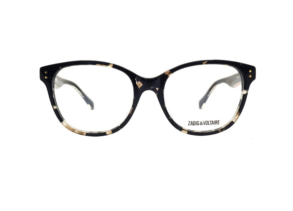 ZADIG&VOLTAIRE VZV202 (0721) Montatura da vista unisex, quadrata color havana grigio
