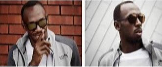 Usain Bolt and his sunglasses - Occhiali da sole - Sonnenbrillen