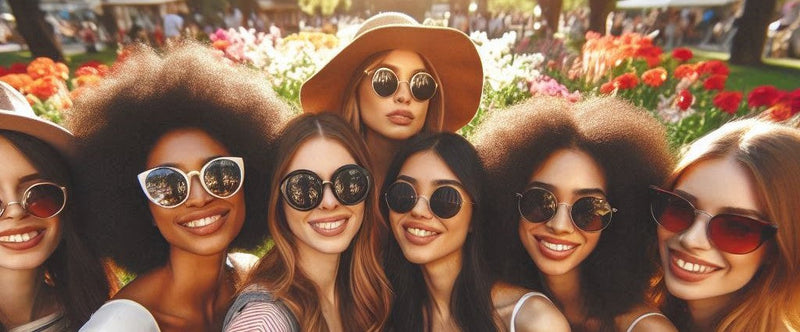 Occhiali per la festa della donna - Brillen zum Frauentag - Glasses for Women's Day