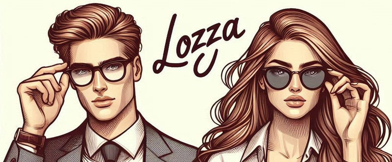 Occhiali Lozza moda italiana - Lozza italienische Modebrille - Lozza Italian fashion glasses