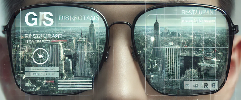 Occhiali realtà aumentata - Augmented reality glasses - Augmented-Reality-Brille