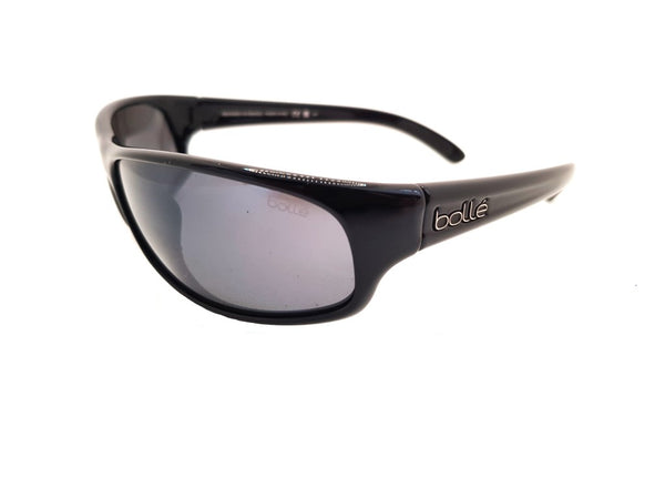 BOLLE ANACONDA occhiali da sole Nero Lucido TNS Grigio Polarized (10338) unisex