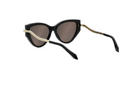 BVLGARI (BULGARI) BV40001I (01A) Serpenti Viper cat eye black SUNGLASSES
