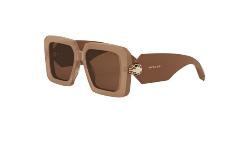 BVLGARI (BULGARI) BV40006I (45E) Serpenti Forever SUNGLASSES in opaline pink acetate