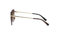 BVLGARI (BULGARI) BV40012U (33F) SUNGLASSES gold with brown butterfly lenses