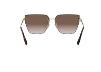 BVLGARI (BULGARI) BV40012U (33F) SUNGLASSES gold with brown butterfly lenses