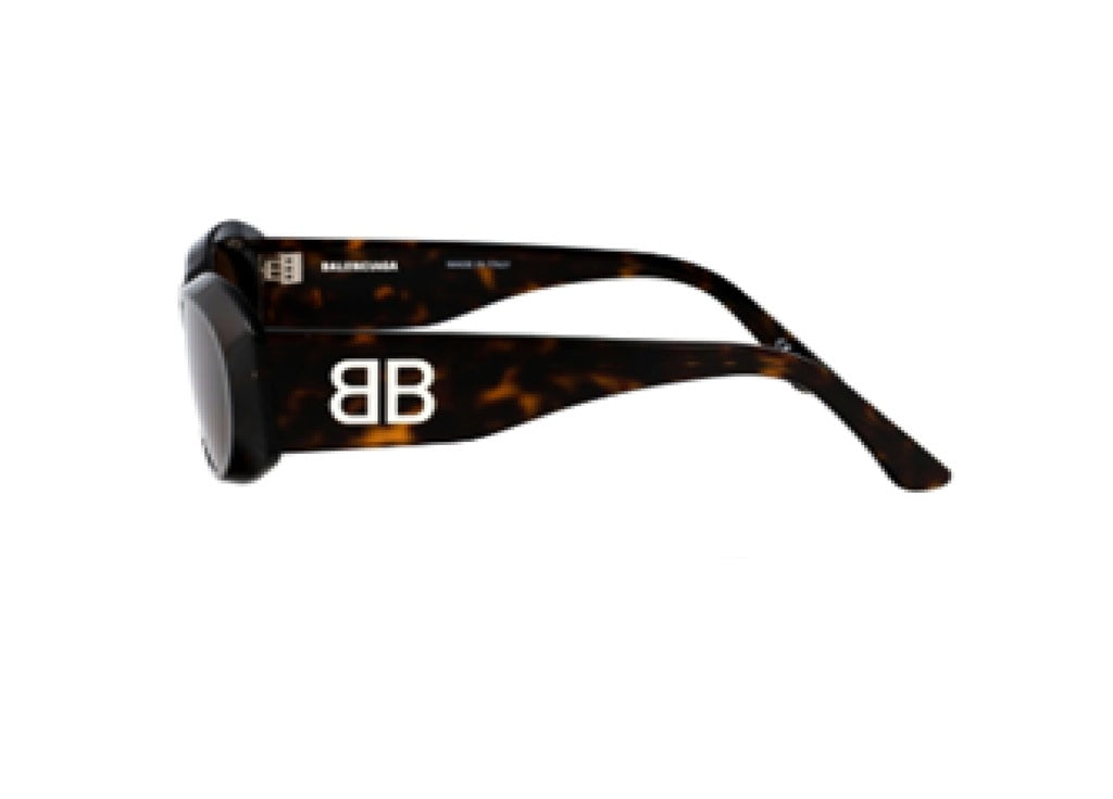 OCCHIALI DA SOLE BALENCIAGA BB0396SK (002) acetato havana e lenti marrone