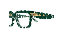 BOTTEGA VENETA BV1324O (004) montatura da vista in acetato verde trasparente