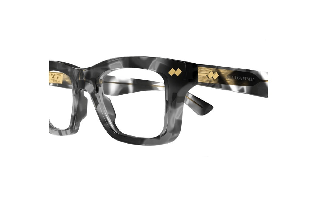 BOTTEGA VENETA BV1353O (006) Optische Fassung aus Havanna-Acetat