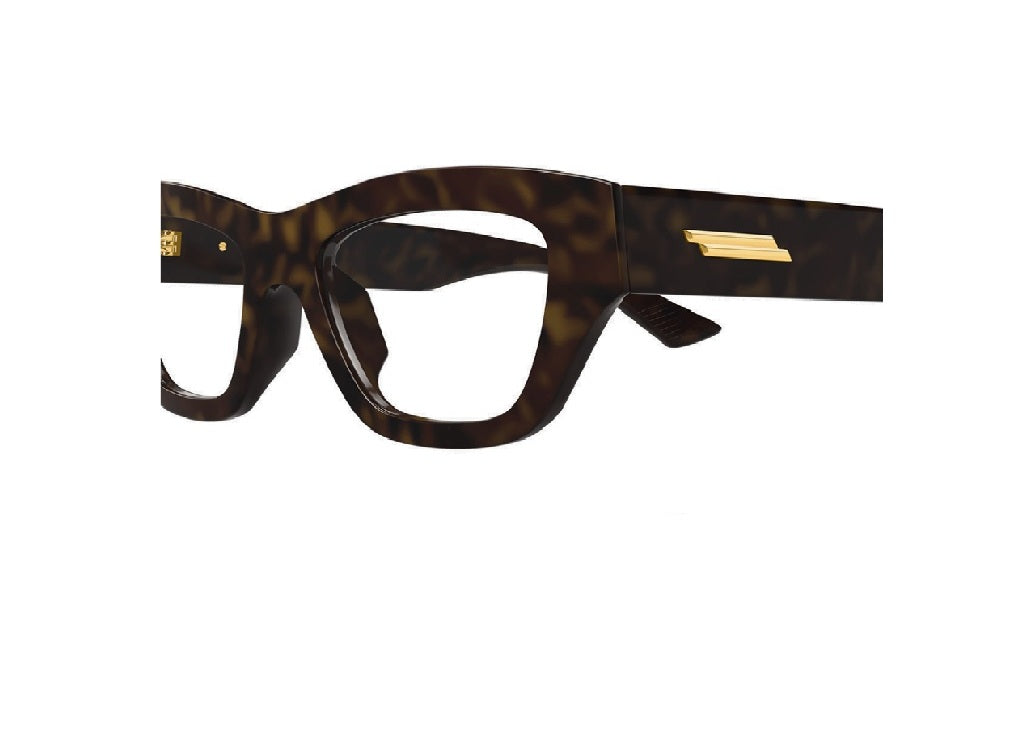 BOTTEGA VENETA BV1360O (007) black havana acetate optical frame