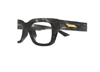 BOTTEGA VENETA BV1361O (006) Optischer Rahmen aus geflammtem schwarzem Acetat