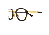 BOTTEGA VENETA BV1375O (002) gold havana acetate optical frame