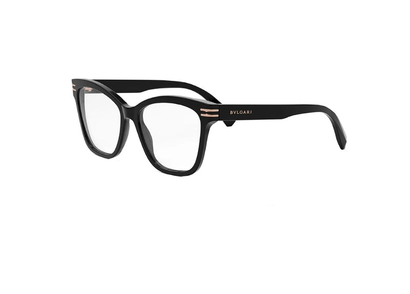 BVLGARI (BULGARI) BV50009I (001) B.zero1 Damen-Brillenfassung aus schwarzem Acetat, Gläser 54