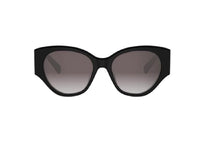 CELINE CL40328U (01K) Maxi Triomphe SUNGLASSES in black acetate and brown gradient lenses
