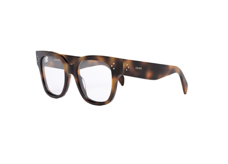 CELINE CL50066I (053) Dots 3 Havana Butterfly optische Fassung