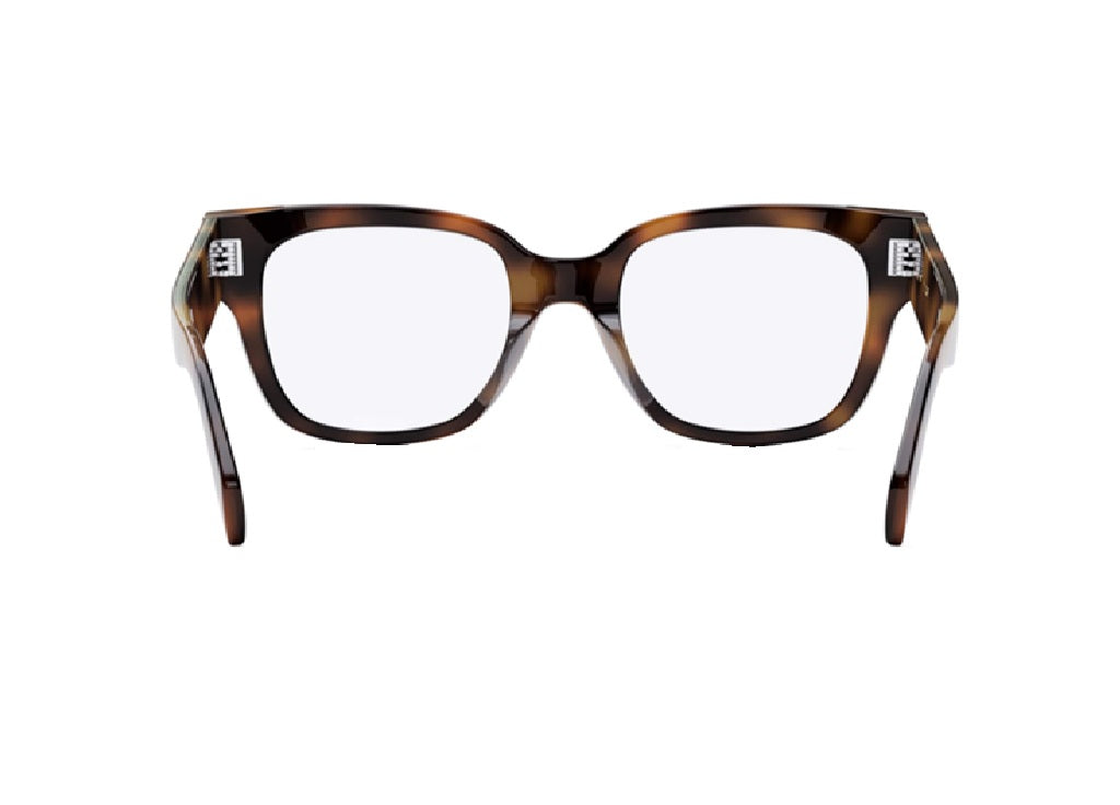 CELINE CL50066I (053) Dots 3 Havana Butterfly optische Fassung