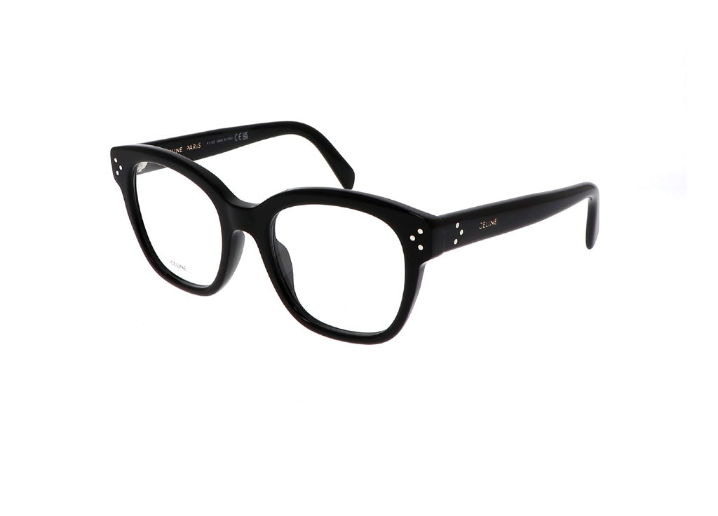 CELINE CL50086I (001) Dots 3 black acetate optical frame