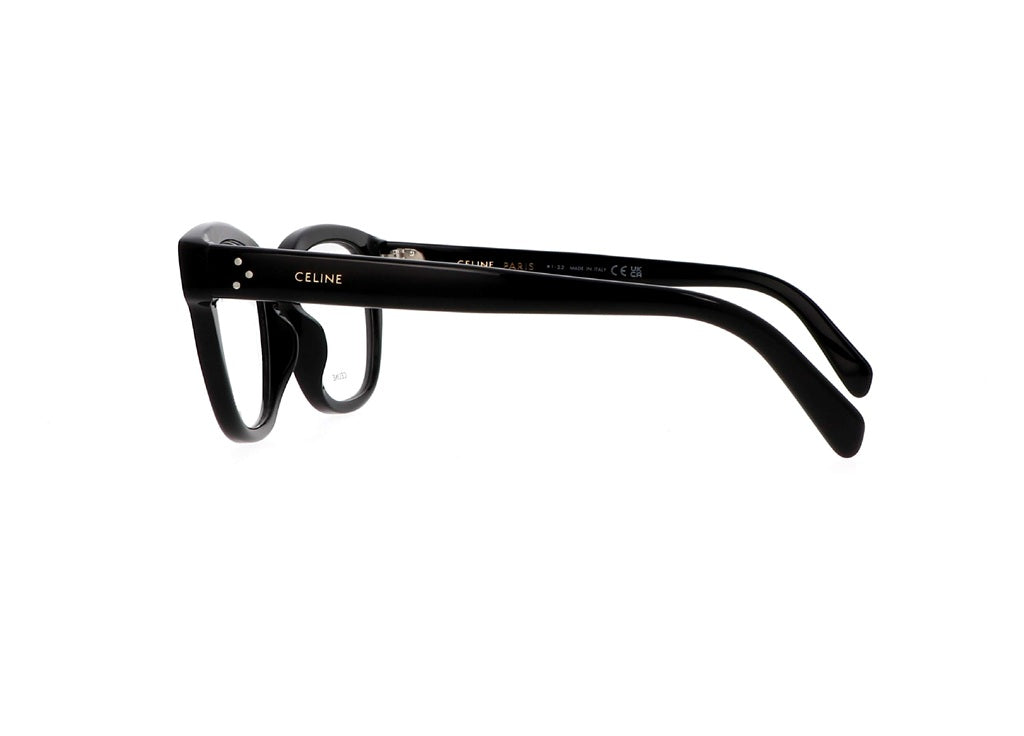 CELINE CL50086I (001) Dots 3 black acetate optical frame