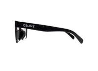 CELINE Monochroms CL40198F 01A SONNENBRILLE Glänzend Schwarz Rauchgrau