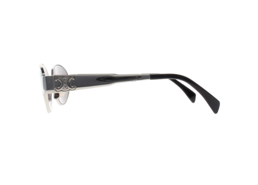 OCCHIALI DA SOLE CELINE CL40235U (16A) in metallo grigio argento