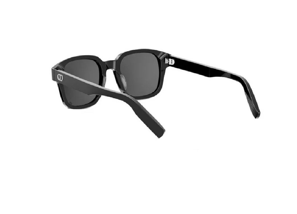 DIOR CD ICON S4I (10A0) SUNGLASSES black acetate with grey lenses