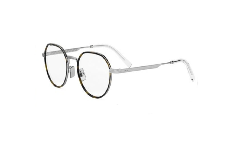 DIOR DiorBotanicaO R2U (F500) montatura da vista in metallo argento