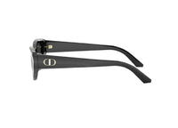 OCCHIALI DA SOLE DIOR DIORGLOW B1I (10A0) in acetato nero e lenti grigie