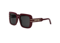 OCCHIALI DA SOLE DIOR DiorSignature S11I (35A0) in acetato rosso e lenti grigie