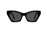 DIOR DIORMIDNIGHT B1I (10A0) SUNGLASSES in black acetate and grey lenses