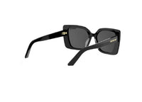 OCCHIALI DA SOLE DIOR DIORMIDNIGHT S5I (10A0) in acetato nero oversize e lenti grigie