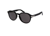 OCCHIALI DA SOLE DIOR DiorBlackSuit R2I (10A0) rotondi in acetato nero e lenti grigie