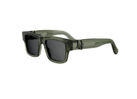 DIOR Oblique S3I (55A0) SUNGLASSES green acetate with grey lenses