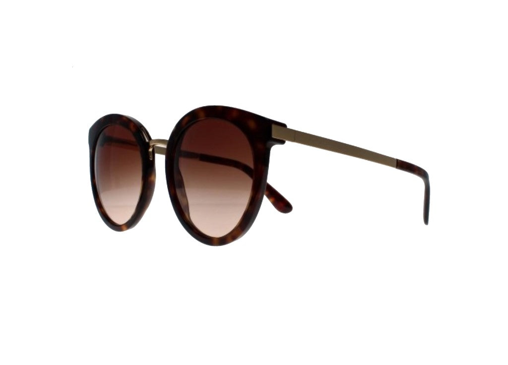 DOLCE & GABBANA SONNENBRILLE DG4268 (502/13) Dunkel Havanna Farbverlauf Braun