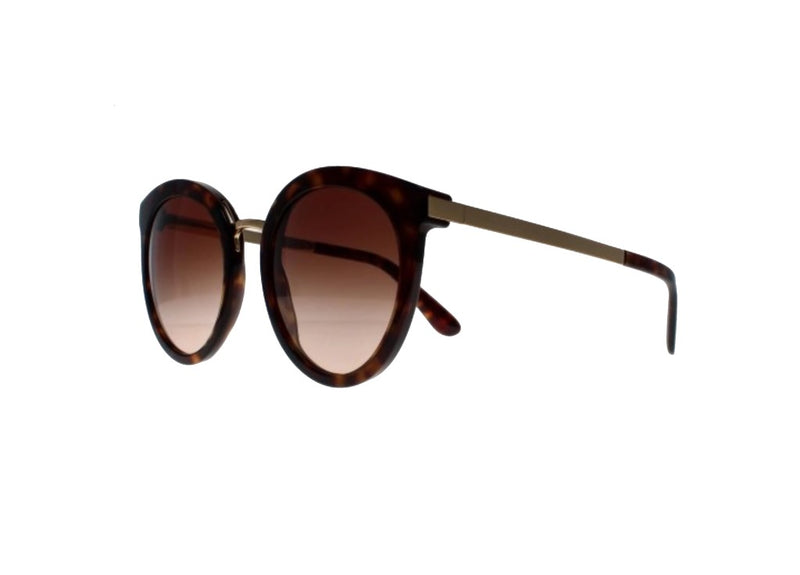 DOLCE & GABBANA SUNGLASSES DG4268 (502/13) Dark Havana Gradient Brown