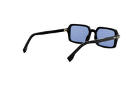 FENDI SILVER SUNGLASSES FE40174I (01X) in black acetate and silver mirrored lenses