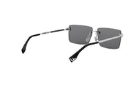 FENDI SKY FE40165U (16A) Sonnenbrille in Silbermetallic und grauen Gläsern