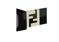 OCCHIALI DA SOLE FENDI FE40204I (01A) acetato nero lucido e lenti grigie