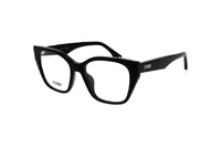 FENDI WAY FE50001I (001) Damen-Brillengestell aus schwarzem Acetat