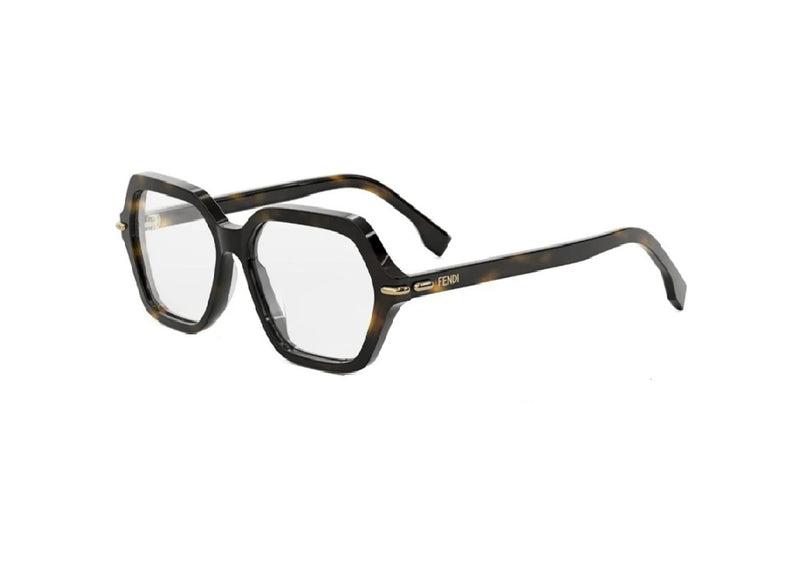 FENDI FE50125I (052) Havana-Optikrahmen
