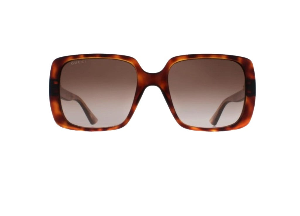 GUCCI SUNGLASSES GG0632S (002) dark havana brown gradient