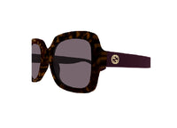 GUCCI GG1337S (009) Havana SUNGLASSES with purple lenses