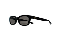 GUCCI SUNGLASSES GG1338S (001) shiny black dark grey