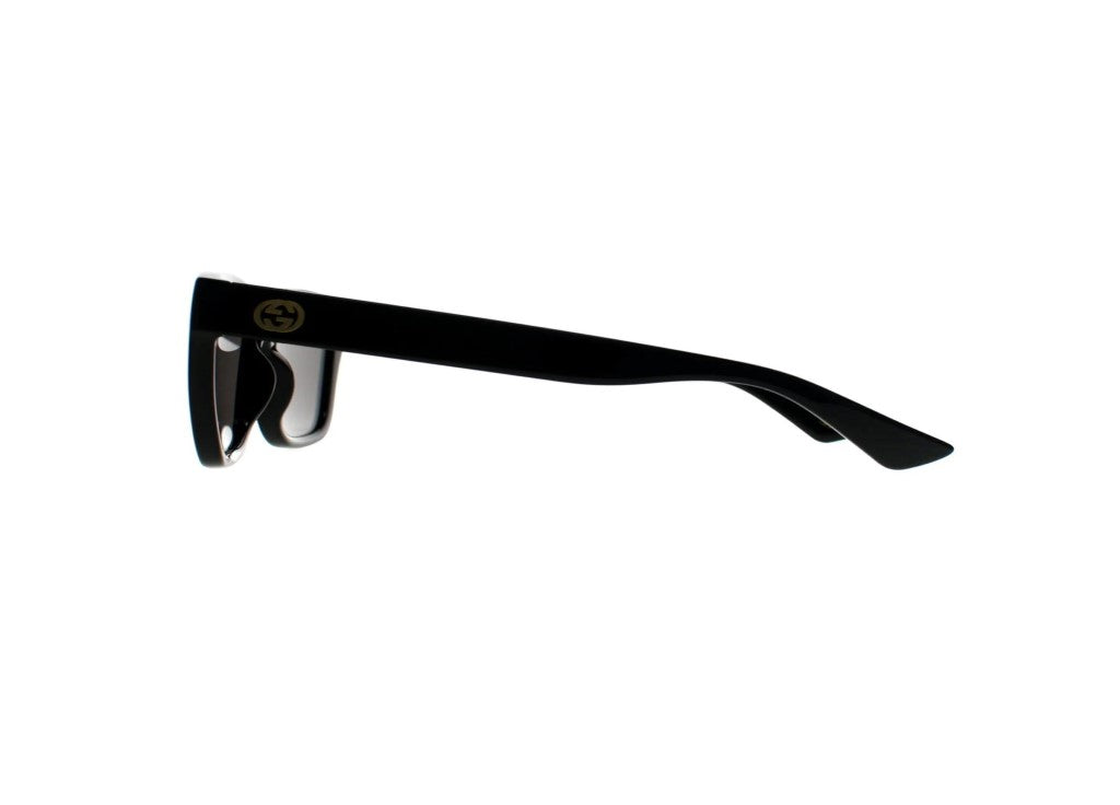 GUCCI SUNGLASSES GG1338S (001) shiny black dark grey