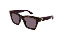GUCCI GG1714S (007) Havana SUNGLASSES with purple lenses