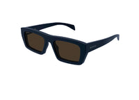 GUCCI GG2020S (003) blue acetate sunglasses with brown lenses