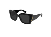 OCCHIALI DA SOLE GUCCI GG2039S (001) oversize acetato nero con lenti grigie