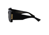 OCCHIALI DA SOLE GUCCI GG2039S (001) oversize acetato nero con lenti grigie